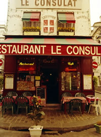 Очаровательный ресторан Парижа